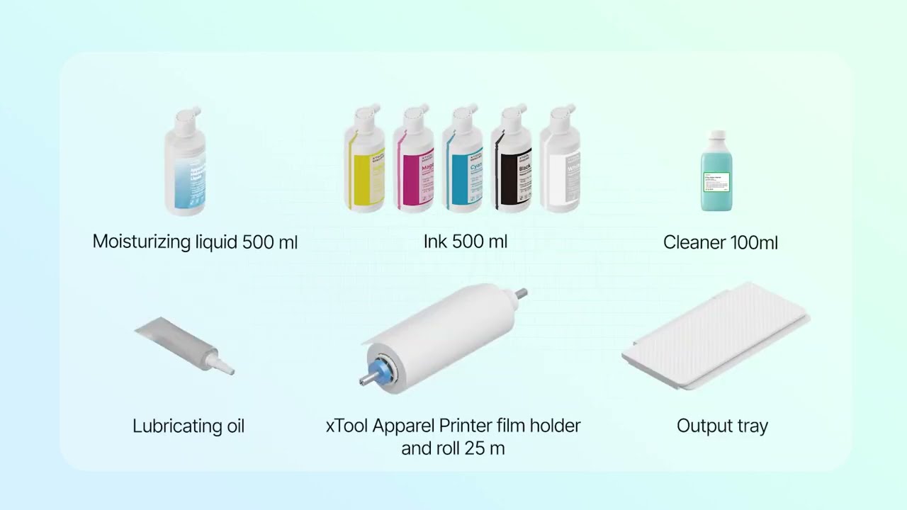 xTool DTD Apparel Printer Versatile Bundle Unboxing and First Use