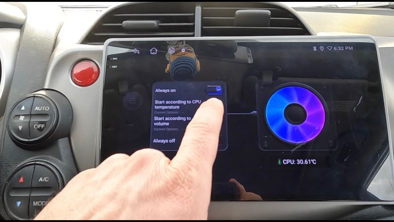 Как запустить/подключить приложение Car Play Wireless ZLink5 / Настройки управления вентилятором