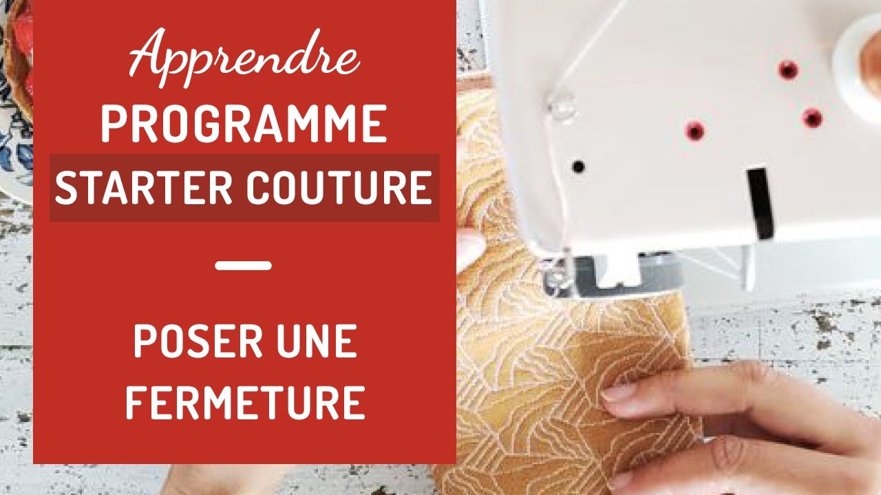 🧵 Poser une fermeture éclair - Tutoriel - Couture