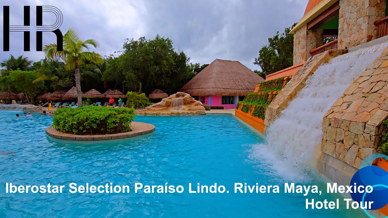 Iberostar Selection Paraíso Lindo. Riviera Maya, Mexico. Hotel Tour.