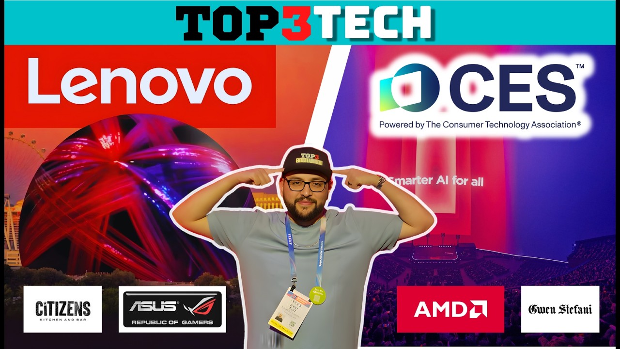 Inside Lenovo Tech World at The Sphere | ASUS Suite Tour, AI Reveals & Gwen Stefani Live