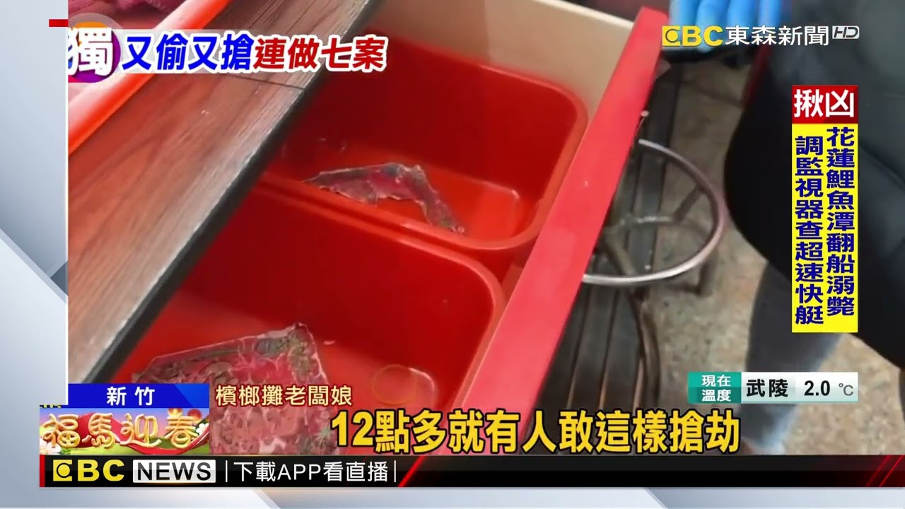 獨家》又是你！ 嫌犯連續「搶、偷」7次 受害者財損達15萬@newsebc