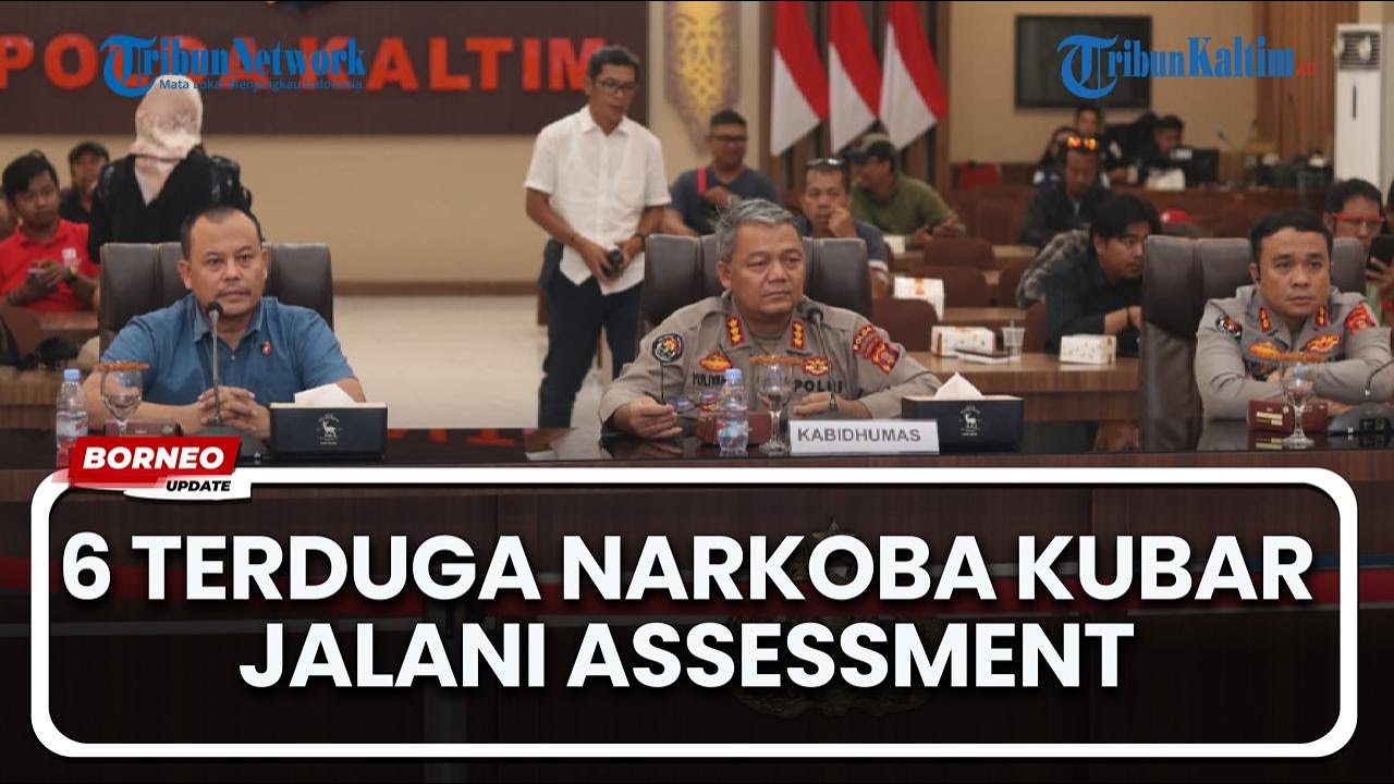 Enam Terduga Narkoba di Kutai Barat Jalani Assessment BNNP Kaltim