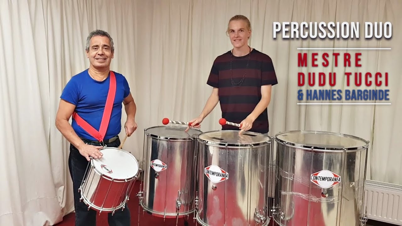 PERCUSSION DUO - Mestre Dudu Tucci & Hannes Barginde
