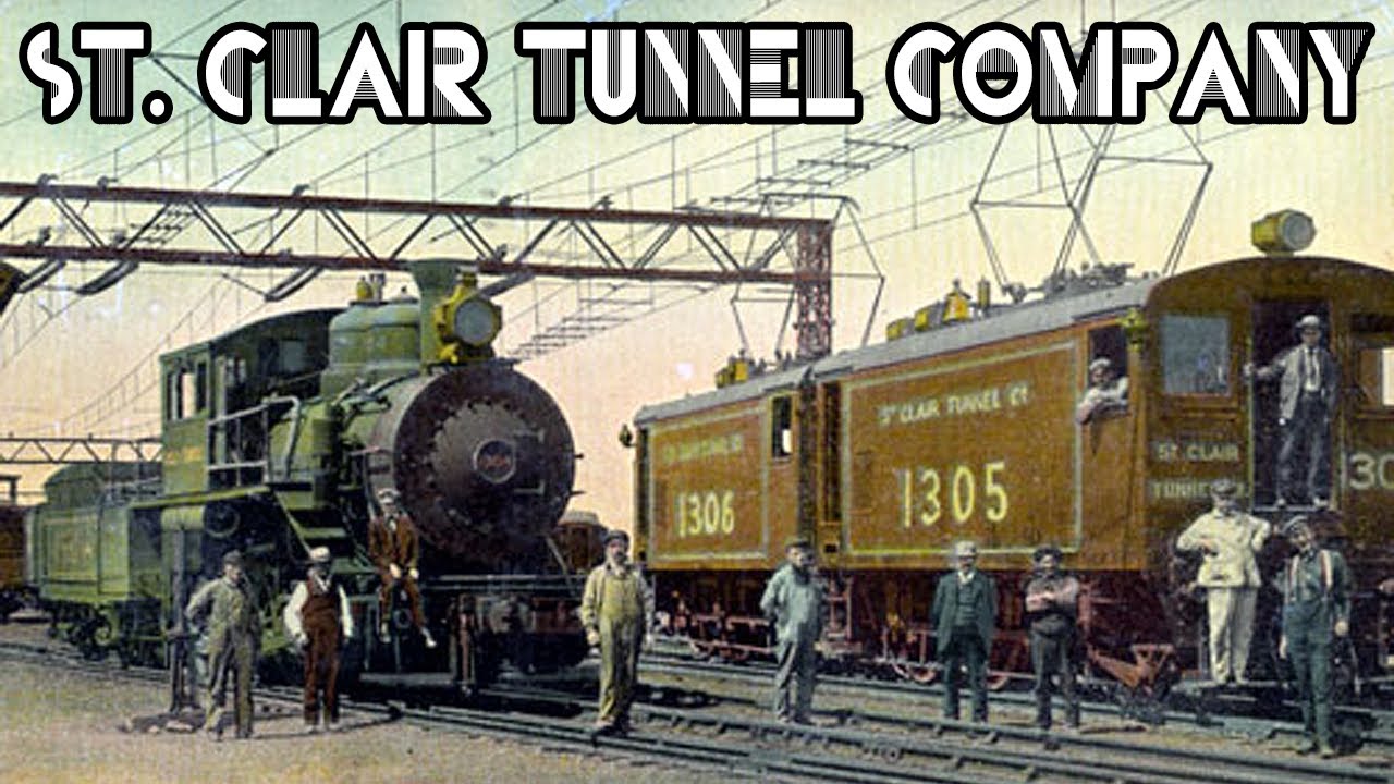 Уникальные локомотивы компании St. Clair Tunnel Company