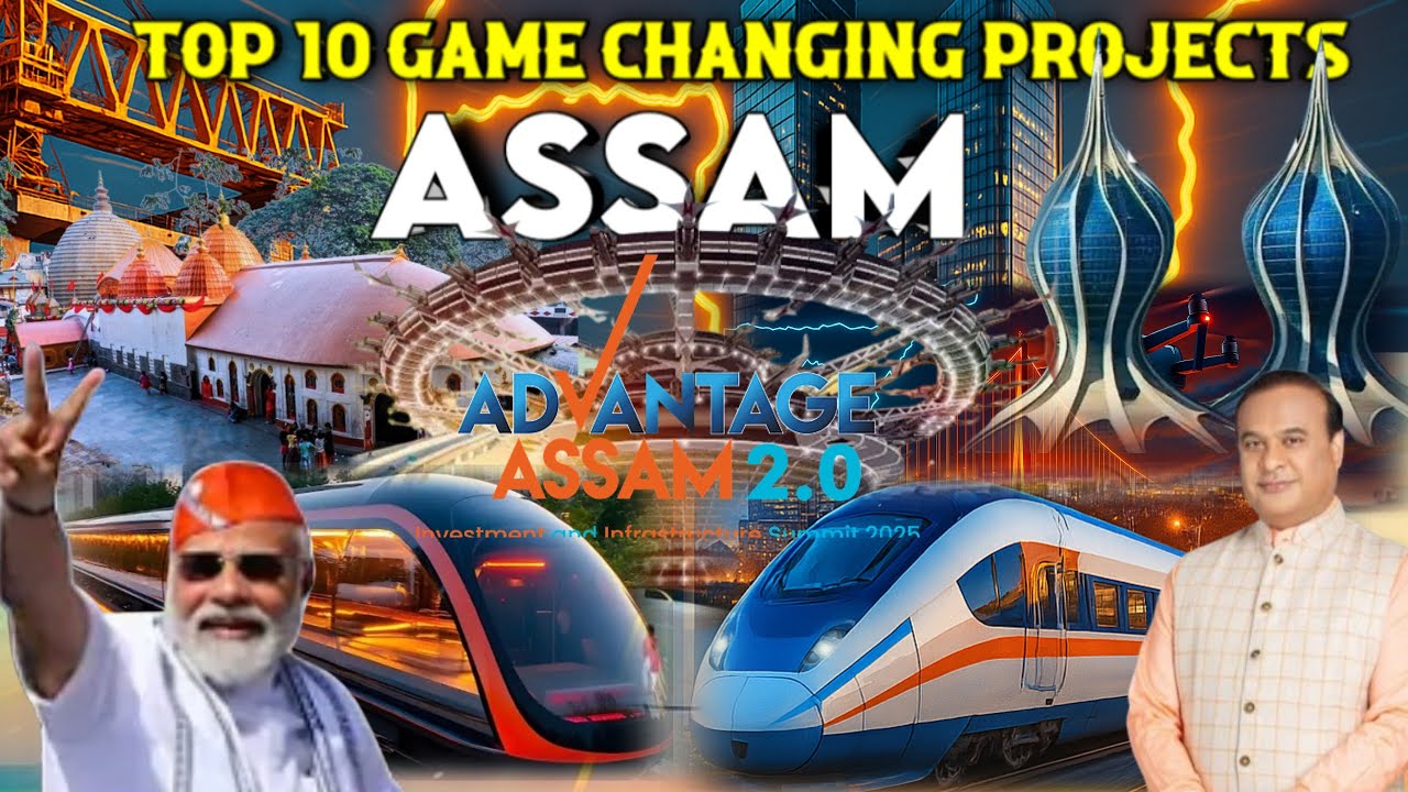 Top 10 Game changing mega projects in Assam | Assam Future Development |Explore with Parbati | Assam