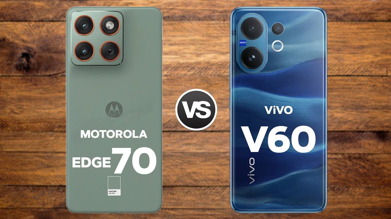 Motorola Edge 70 Vs ViVO V60 - Which One is Batter For You ⚡