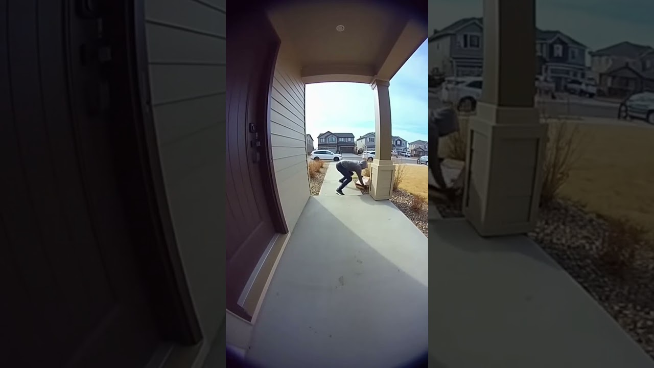 Caught Stealing the Bait Box! Funniest Porch Pirate Prank Ever