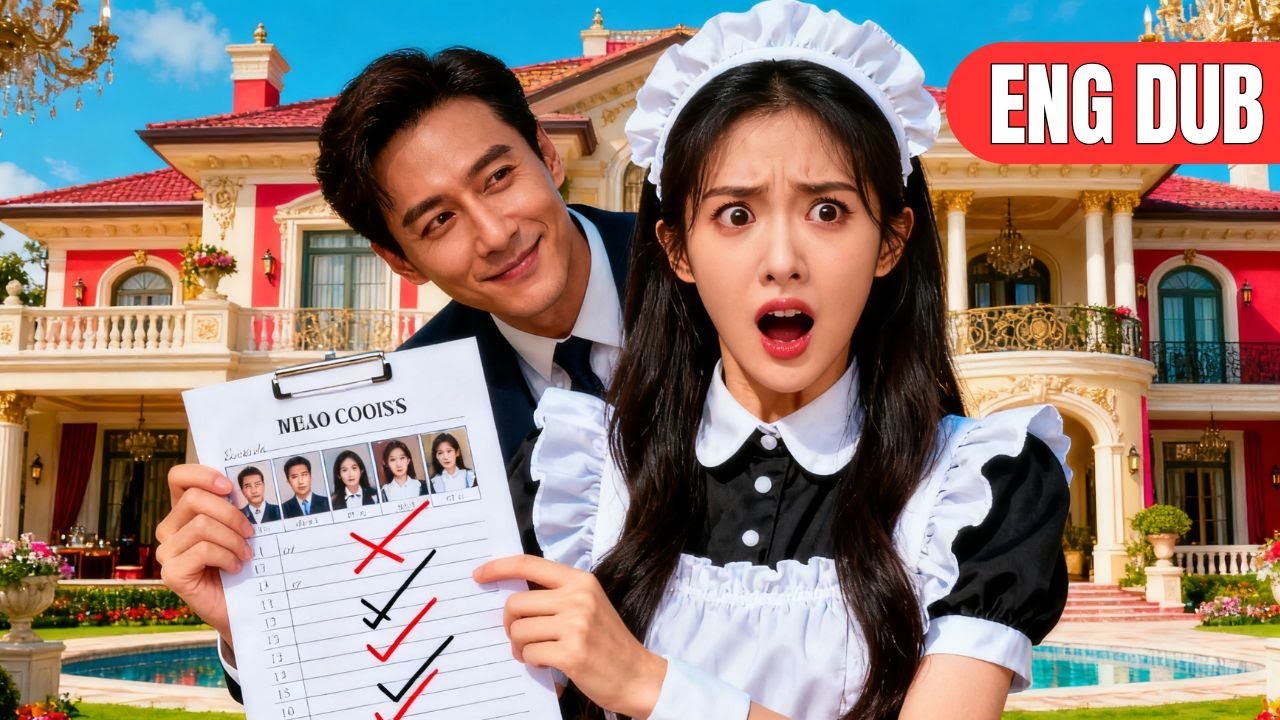 RomCom: poor maid tries to find a wife for her billionaire boss, but he falls for her instead.