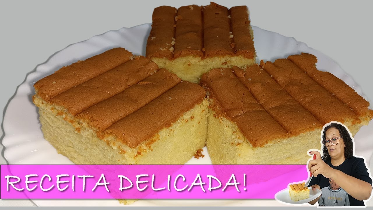✅ PÃO DE LÓ JAPONÊS -  BOLO KASUTERA OU BOLO ESPONJA #BOLOESPONJA