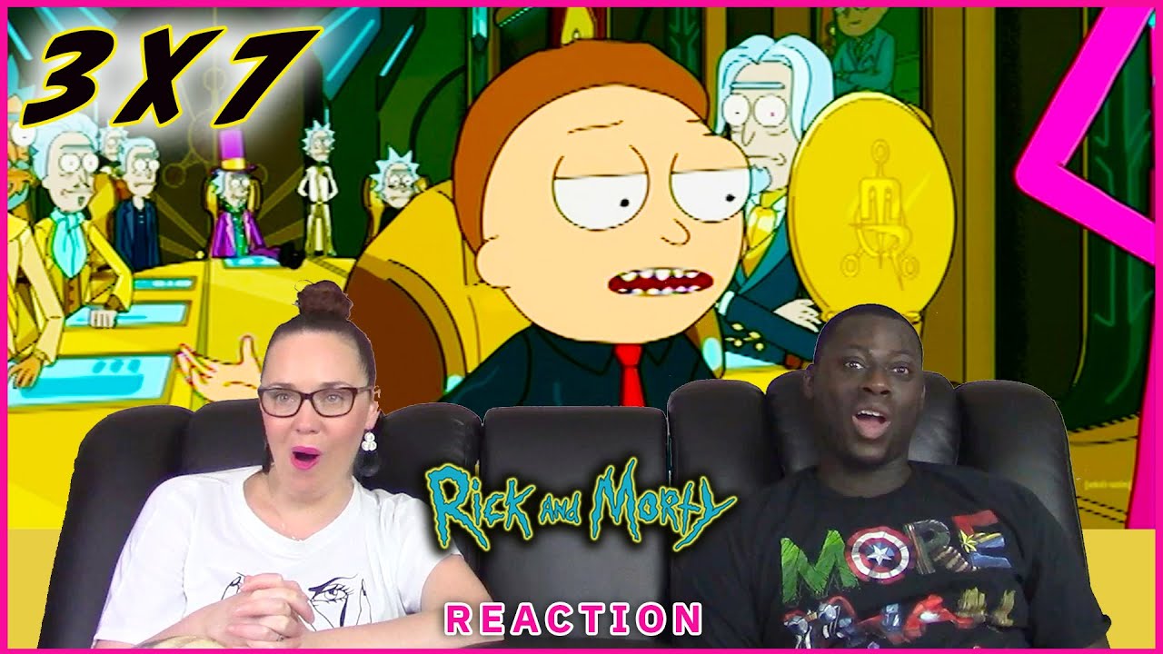 Rick and Morty 3x7 The Ricklantis Mixup Reaction (FULL Reactions on Patreon)