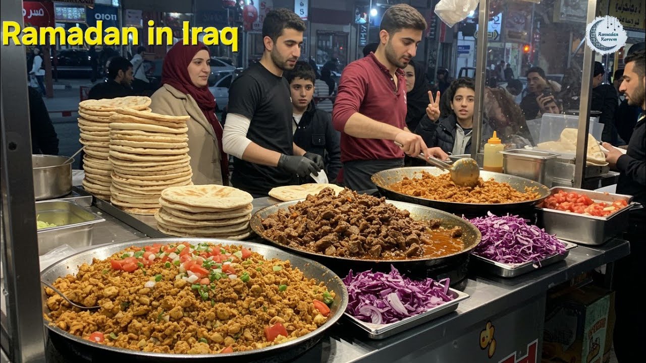 Ramadan in Iraq 2026 | Suhoor in Erbil, Iraq / Best street food in Iraq