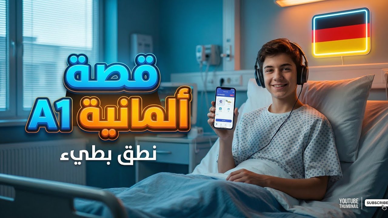 تعلم الألمانية من الصفر: أسهل قصة ممتعة للمبتدئين (مترجمة بالعربية) 🇩🇪
