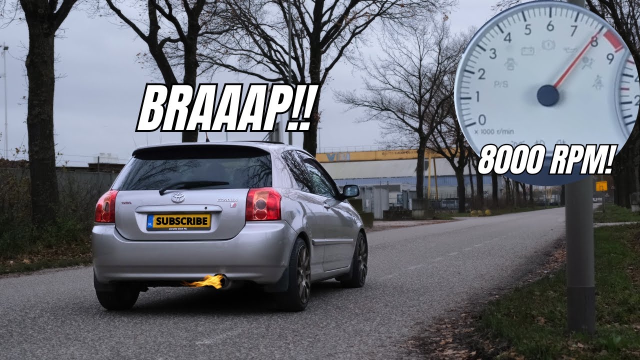 FULL SEND WITH TOYOTA COROLLA T SPORT *8000 RPM* 🤯🚀