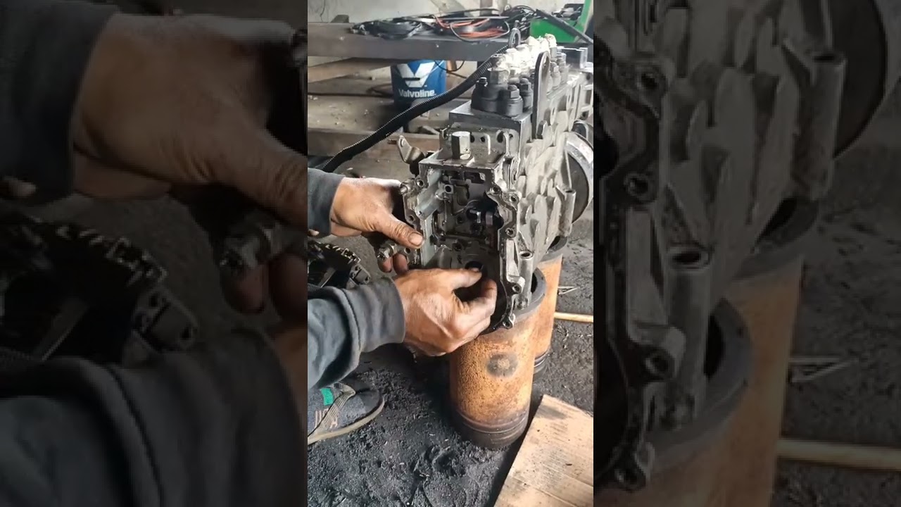 how to convert injection pump to manual electronic injection pump.watch this...