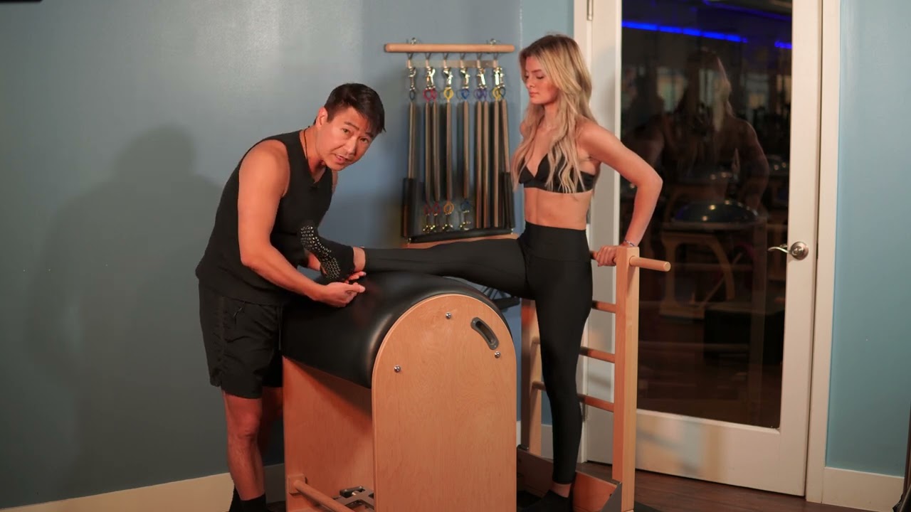 Understanding the Hamstring Stretch on the Ladder Barrel | Pilates Master Teacher