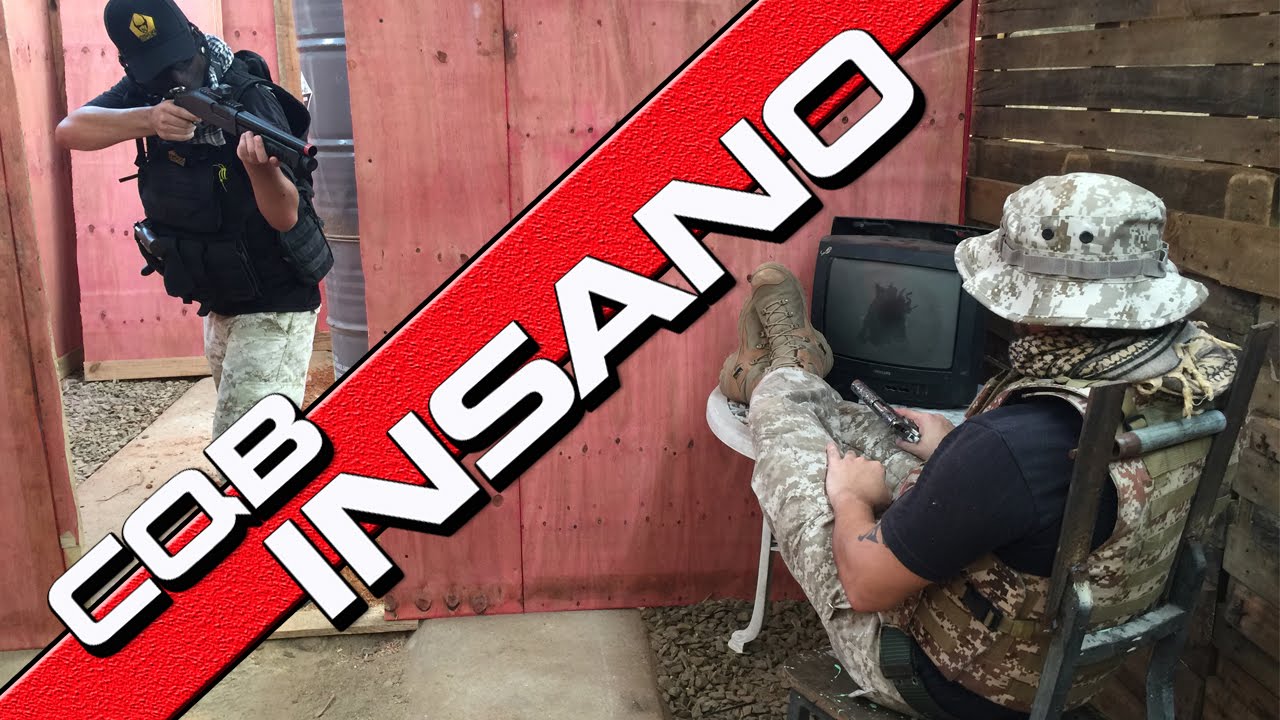CQB INSANO - Só os fortes sobrevivem