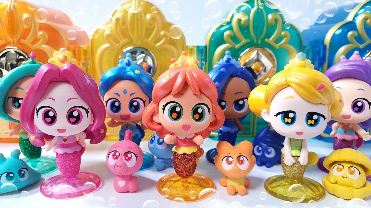 💖레인보우 버블젬 시크릿도어 7종 모두 개봉!💖 시크릿 도어속 숨겨진 비밀메시지는 뭘까?🤗 Rainbow bubblegem