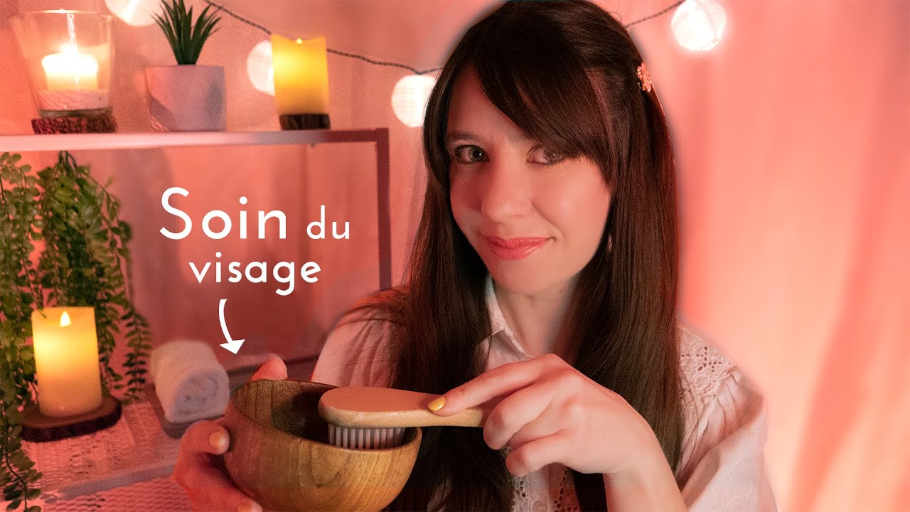 ASMR FR | Roleplay SPA soin du visage au citron 🍋 skincare et bien-être 🌸 (layered sounds)