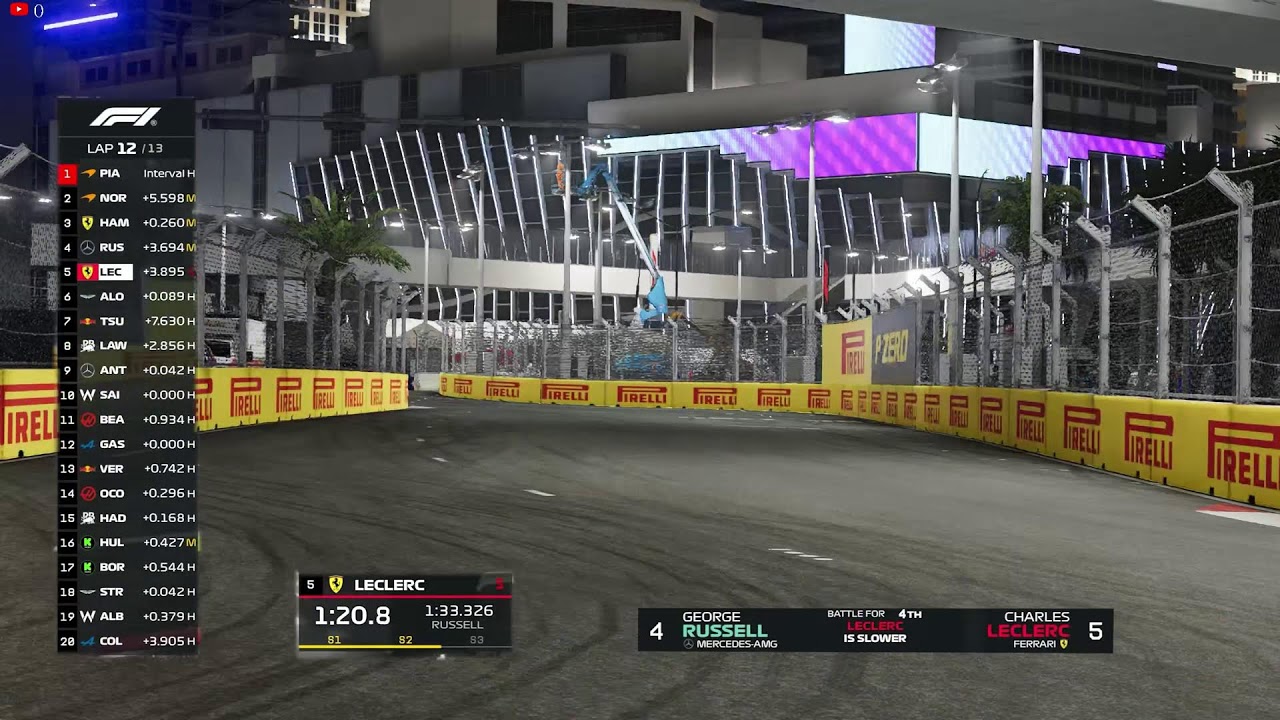 🏁 LIVE Race F1 25 Las Vegas Grand Prix 2025 🇺🇸 | #LasVegasGP