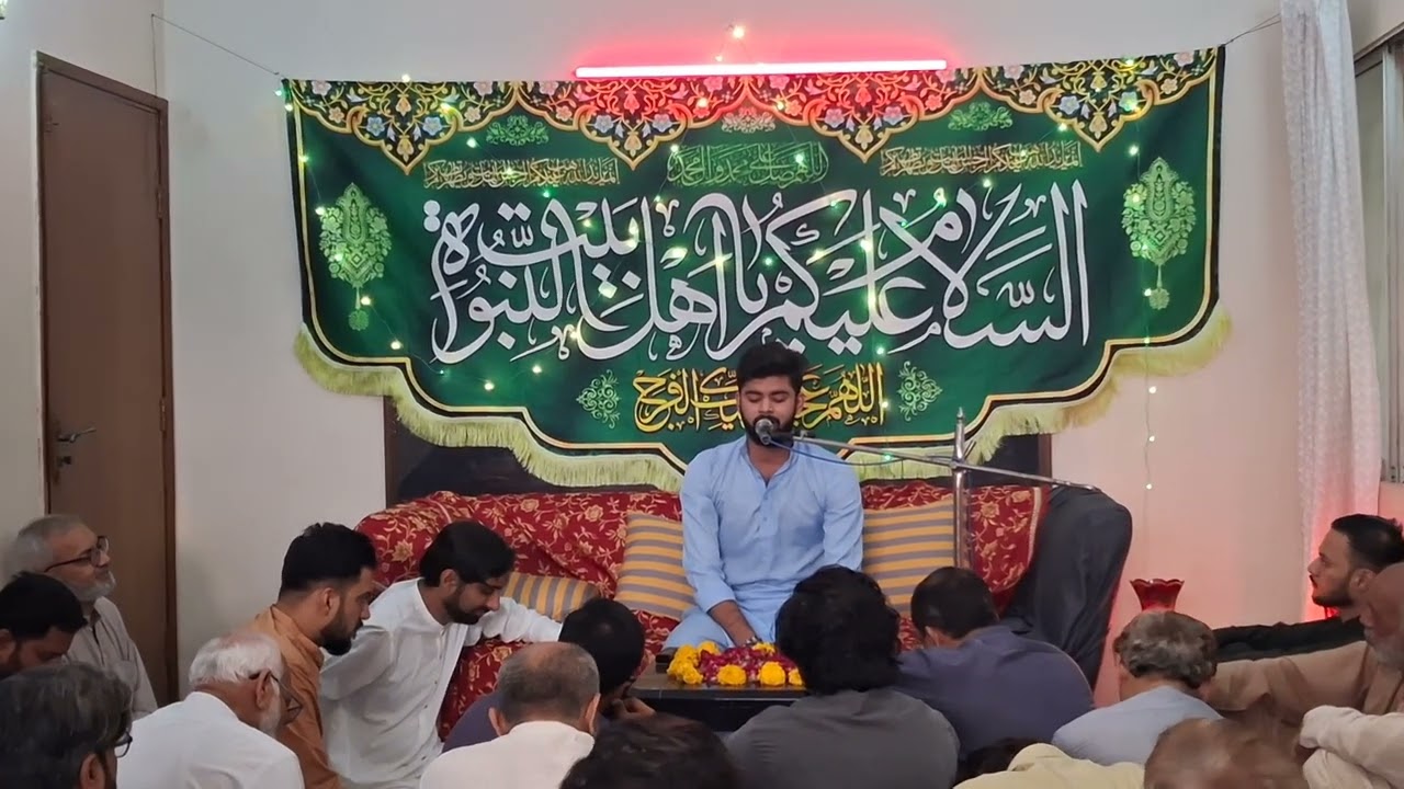 7th Jashan e Sadqeen a.s |Taha Jafri | Dua e Nudba aur Jashan e Sadqeen a.s 2025 || Baitul Marsiya