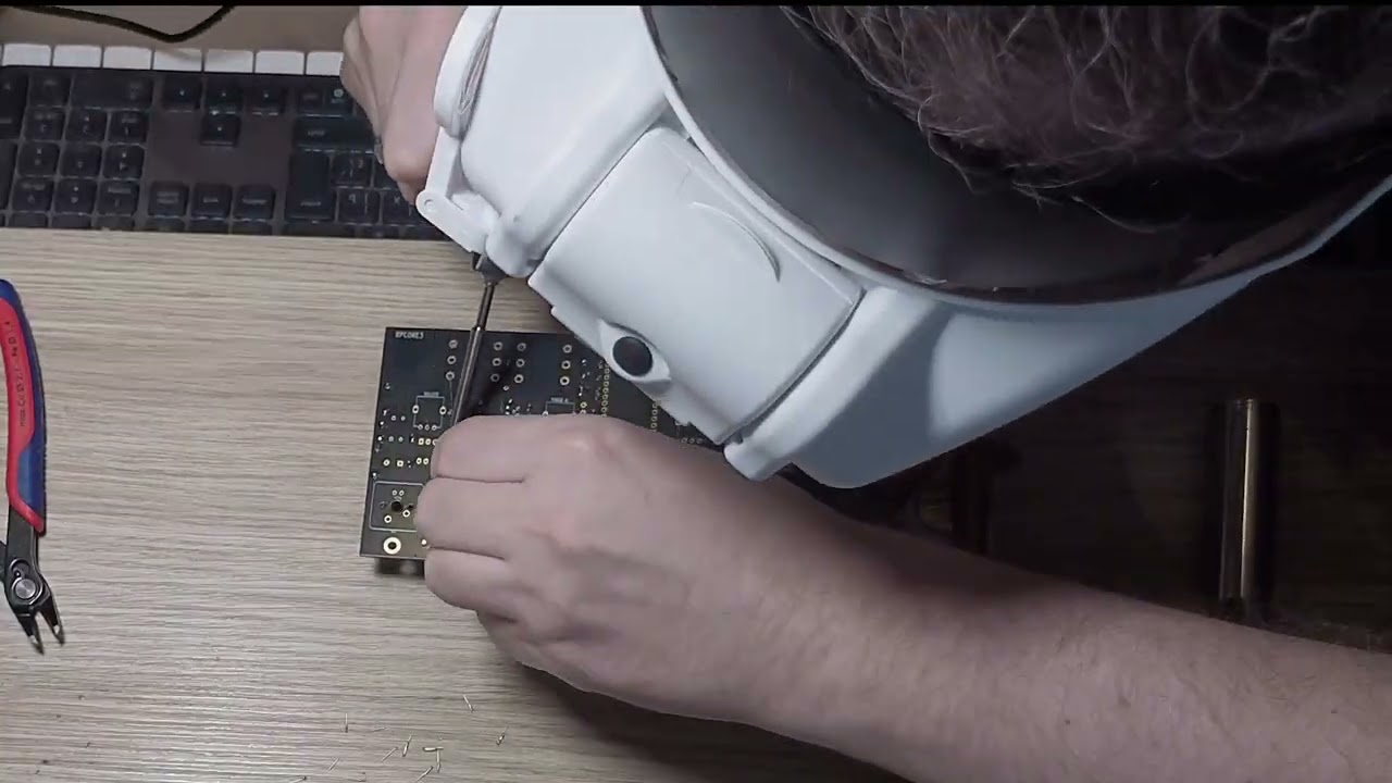 Erica Synths Pikocore XL DIY assembly timelapse