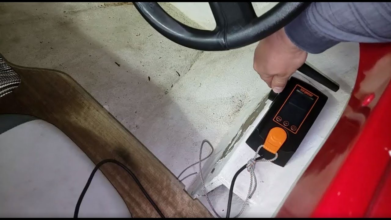 Glasspar Lido boat upgrated with Torqeedo remote throttle