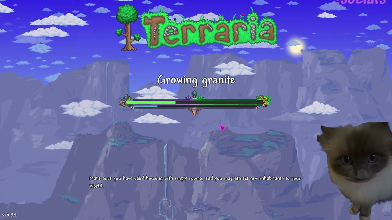 terraria new update time waow this is crazy!! | with @emcyrose