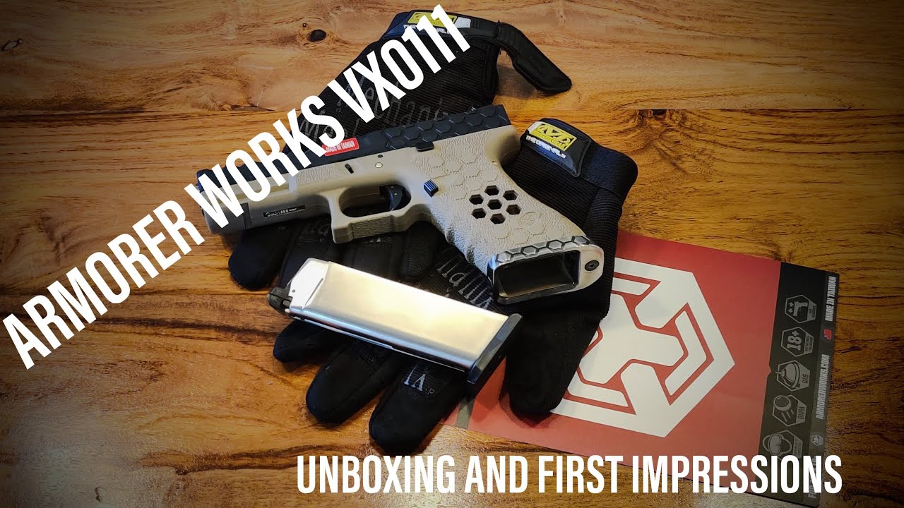 Armorer Works VX0111 unboxing and first impressions (shooting included).