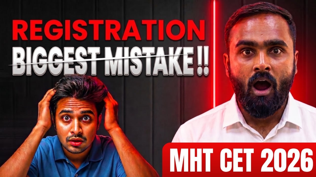 BIGGEST MISTAKE !! REGISTRATION of MHTCET 2026 | Pradeep Giri Sir @pradeepgiriacademy