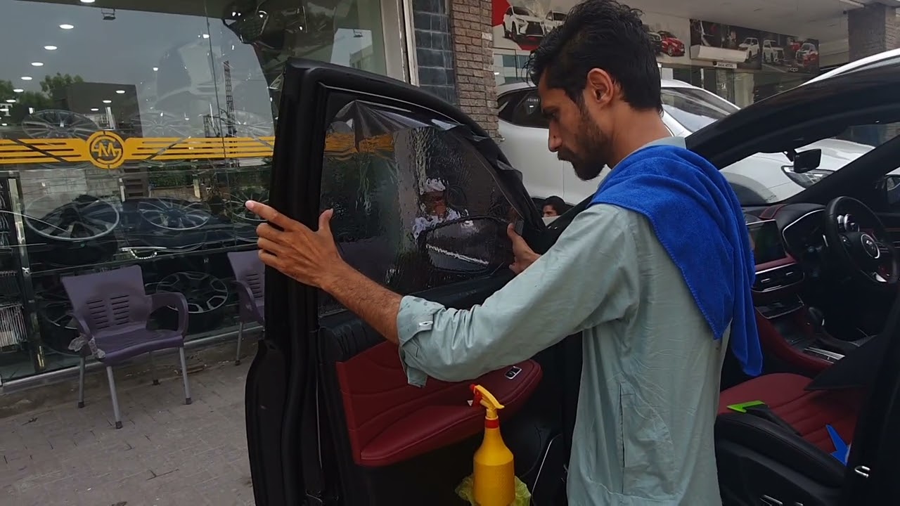 Window Tints At SEHGAL motors Rwp of MG Hs Trophy 2022.
