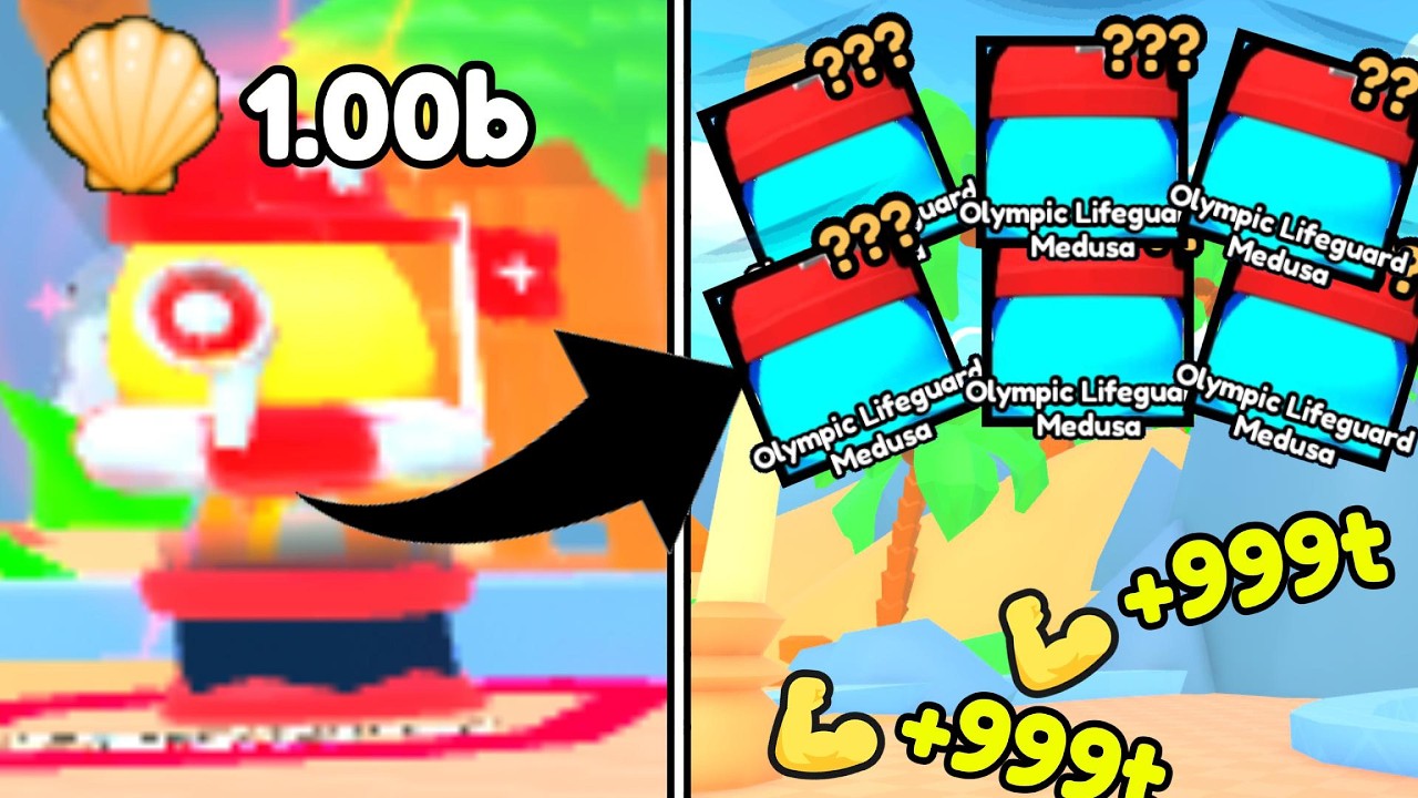 Я собрал САМУЮ СИЛЬНУЮ команду для летнего события в Roblox Arm Wrestle Simulator