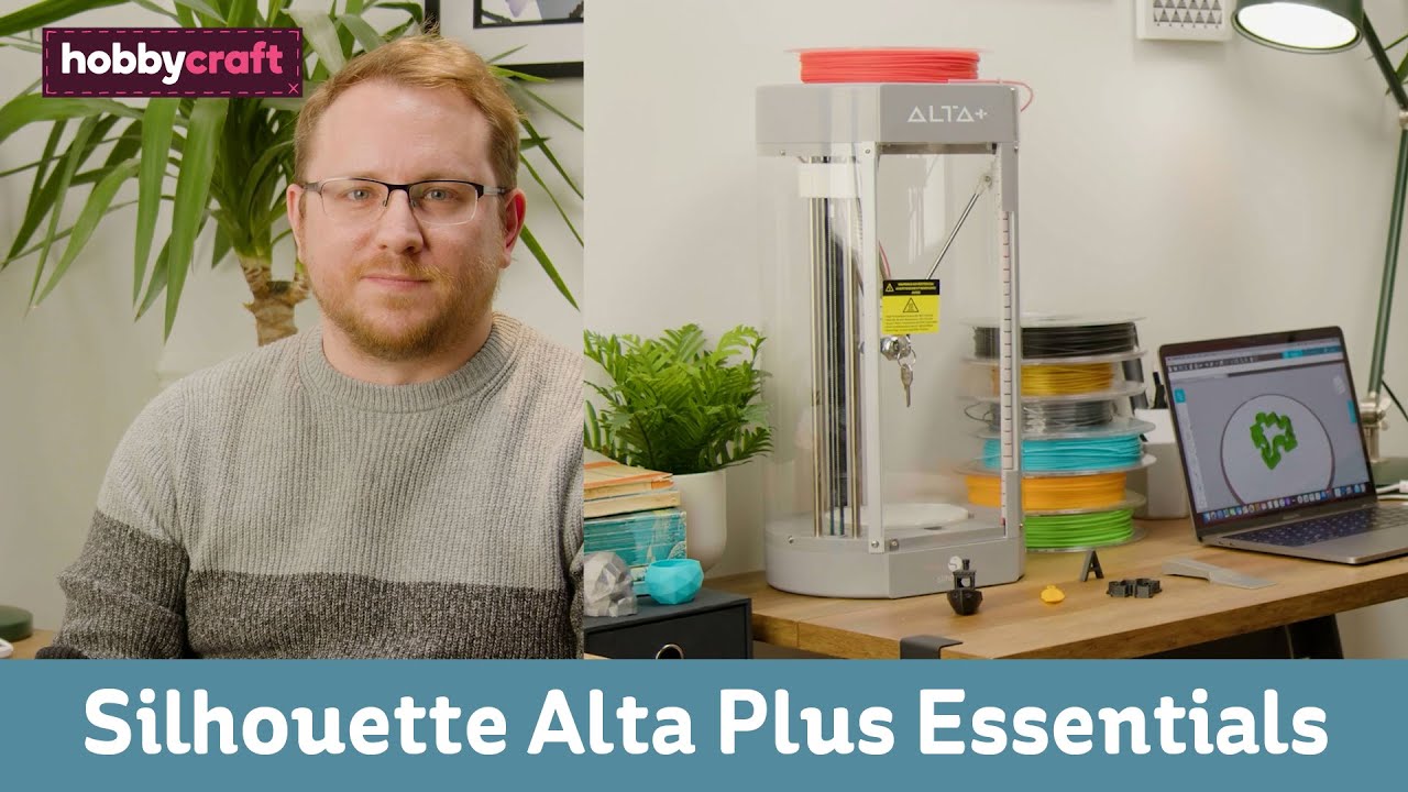 Введение в 3D-принтер Silhouette Alta Plus для начинающих | Hobbycraft