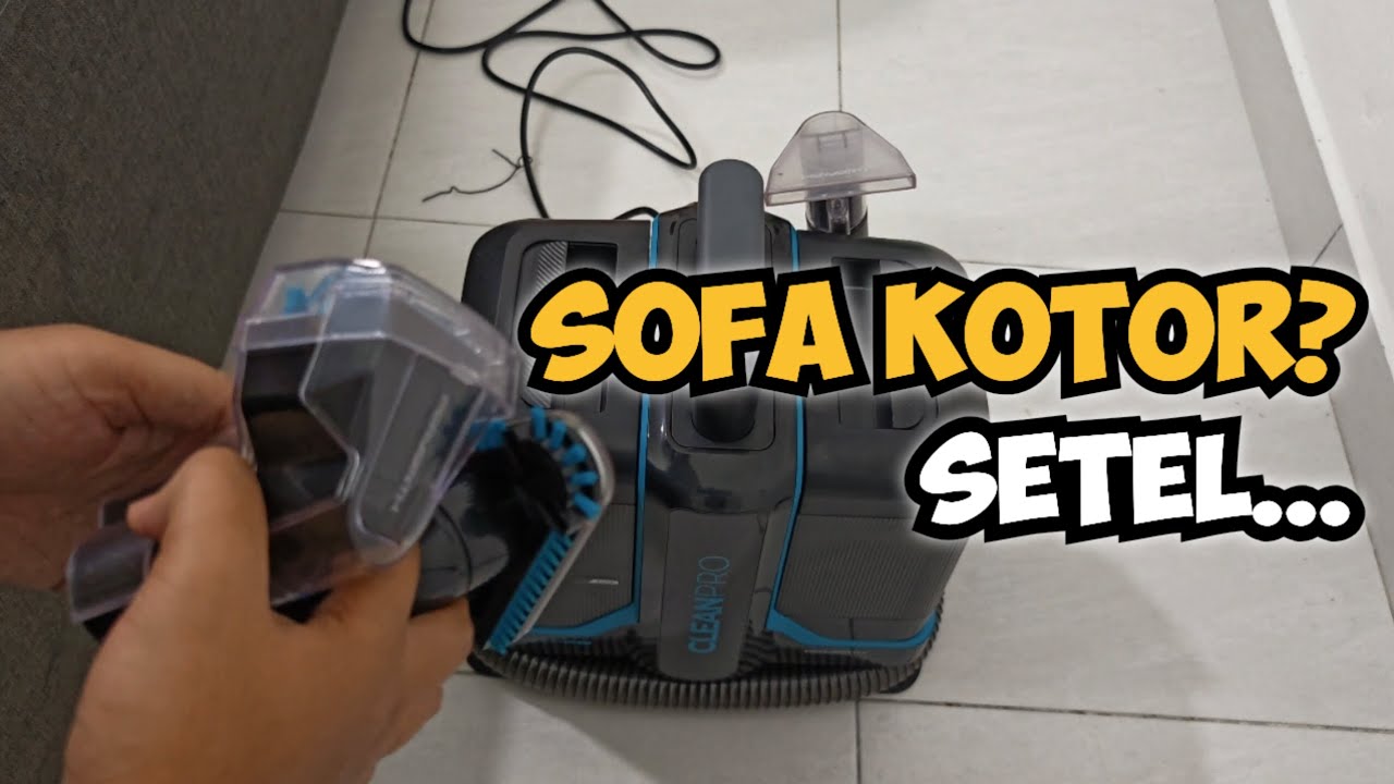 Sofa Kotor? PerySmith Spot Cleaner CleanPro Boleh Selesaikan Masalah Anda!