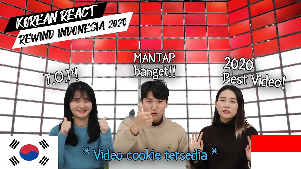 👏Korean Reaction👏(2021) [REWIND INDONESIA 2020] | Indonesia