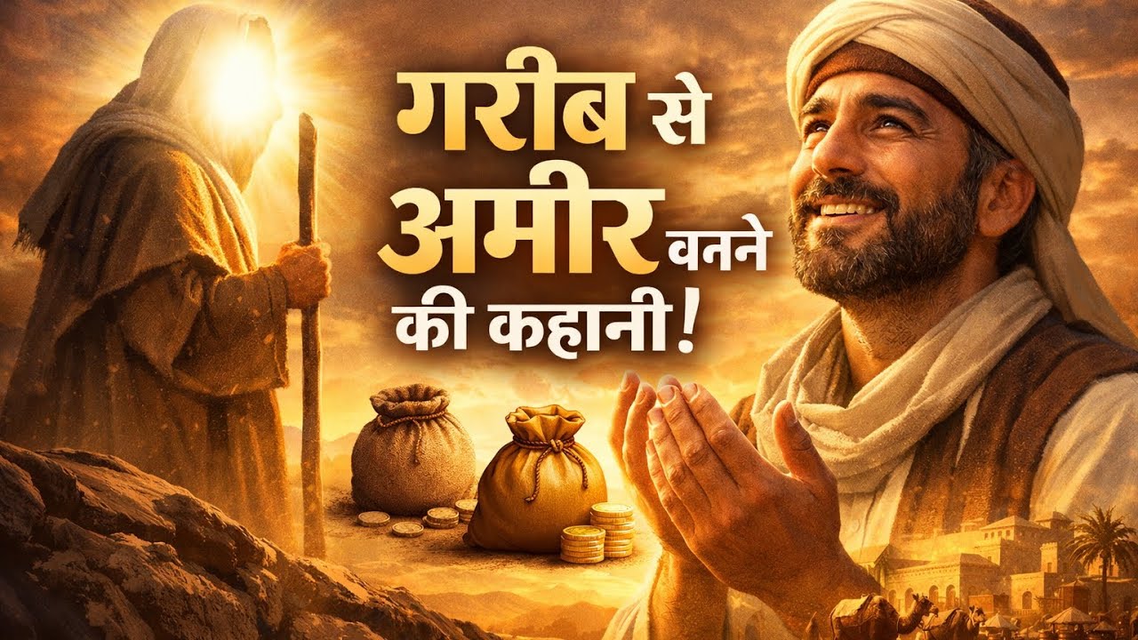 गरीब से अमीर बनने की सच्ची इस्लामिक कहानी | सब्र और शुक्र का इनाम🕋🌙😭😭