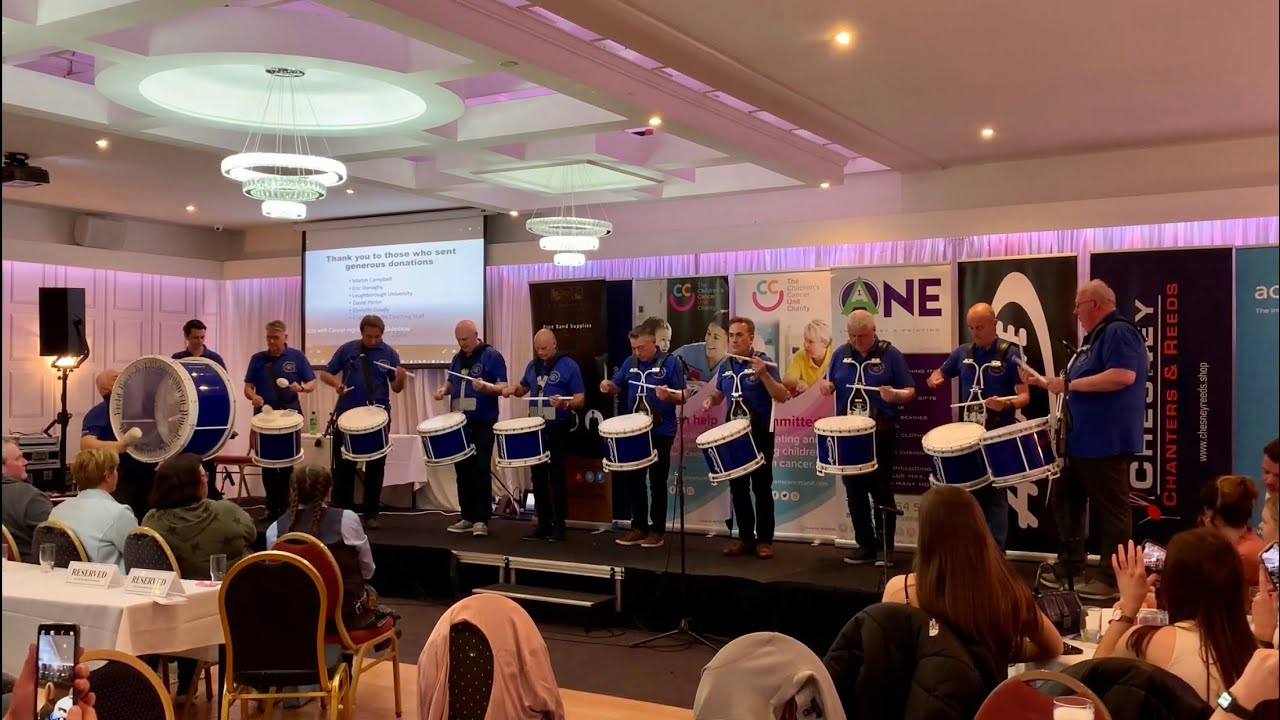 Field Marshal Montgomery Drum Corps - Children’s Cancer Charity Concert 2022 - Giggles Drum Salute