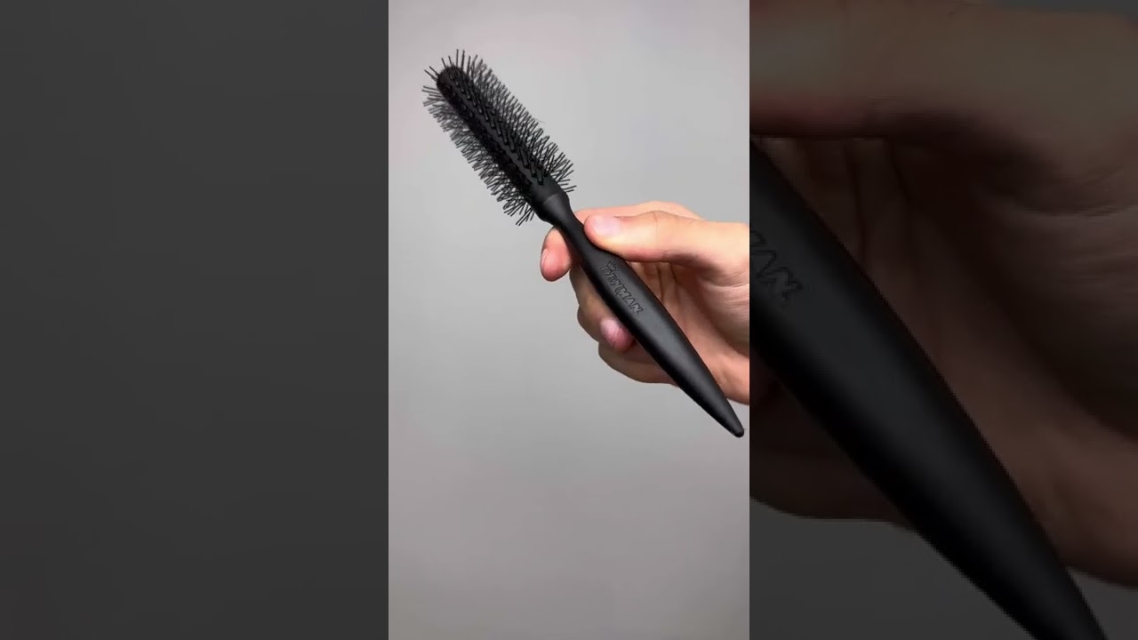 Men&rsquo;s Hairstyle Tutorial with ONLY Water + Brush #hair #asmr