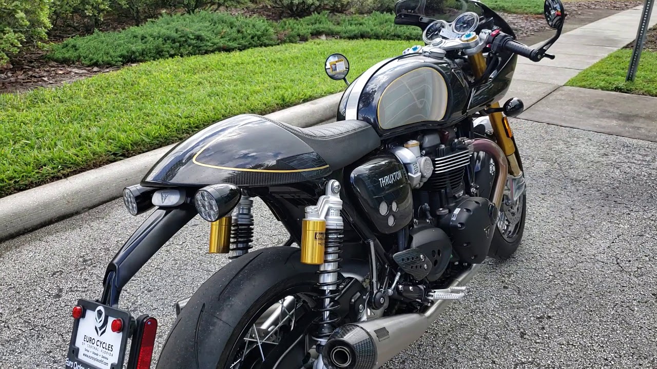 2019 Triumph Thruxton TFC Walk-Around/Start-Up