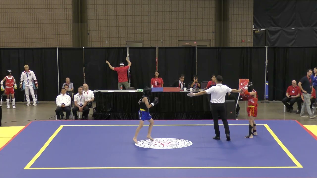2025 USAWKF Sanda Team Trials & National Championships - Mason Lee vs. Noble Burns