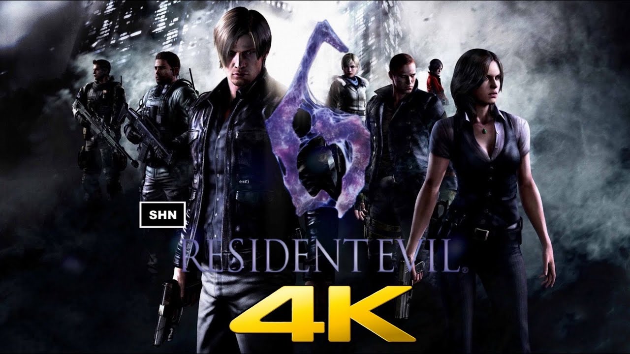 RESIDENT EVIL 6 | FULL GAME | 4K/60fps | Game Movie Longplay Walkthrough Gameplay No Commentary
