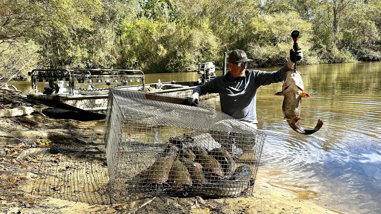 300 Pounds of CATFISH in 1 Trip Challenge (24 Hours at Fish Camp)
