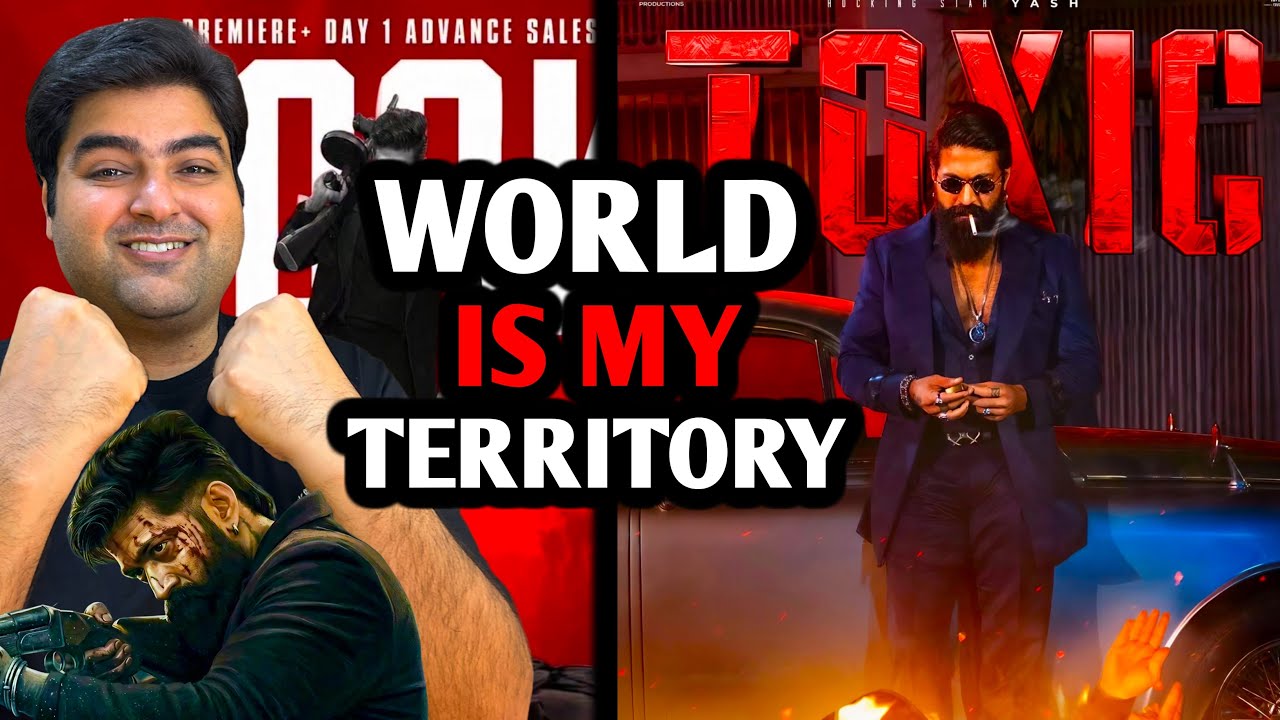 Toxic overseas advance booking update | Toxic India booking | Toxic day one box office prediction