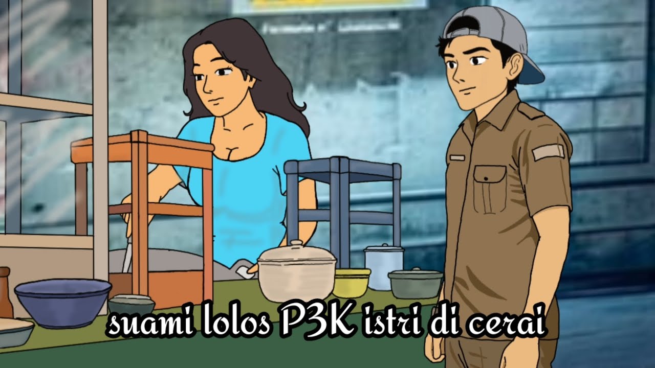 USAI DI CERAI SUAMI USAHA MAKIN BERKEMBANG - DRAMA ANIMASI