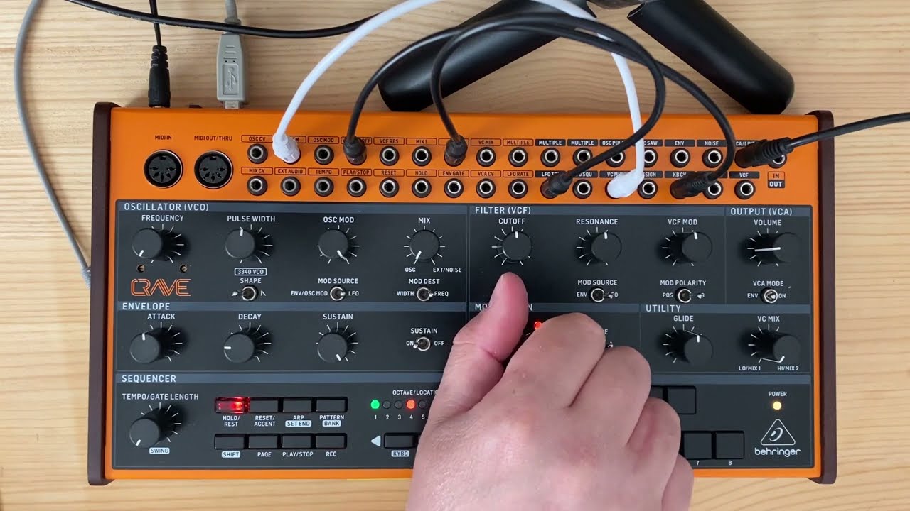 Behringer Crave - Experimental patch