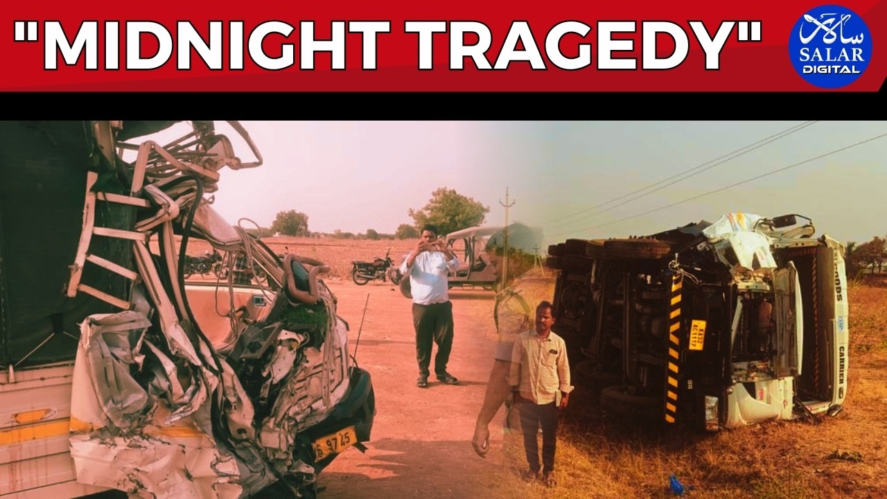 8 Devotees K*l*i*d, 13 Injured in Tragic Bolero&ndash;Tanker Collision Near Mantralayam