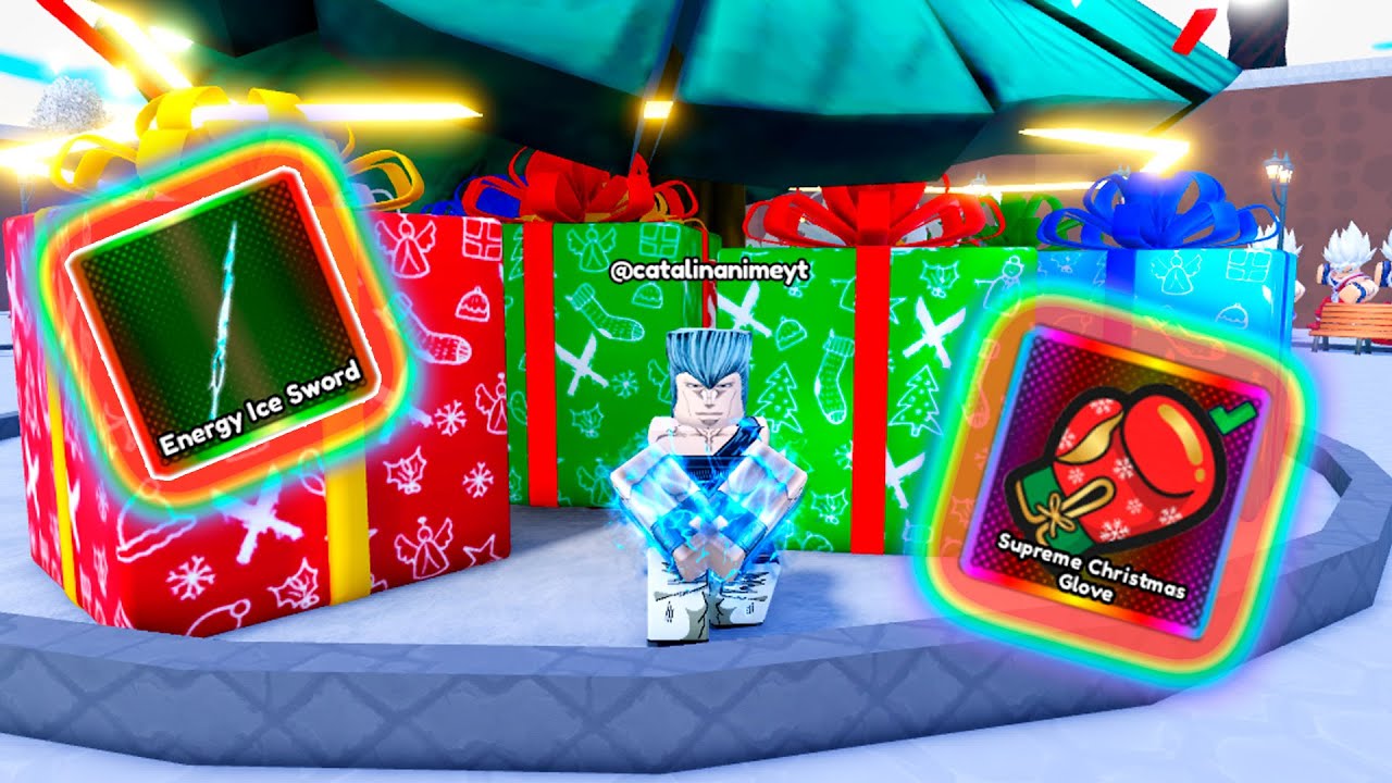 От НУБА до ПРО в ROBLOX ANIME ETERNAL НОВОГОДНИЙ ВЫПУСК (Роблокс Аниме Этернал)