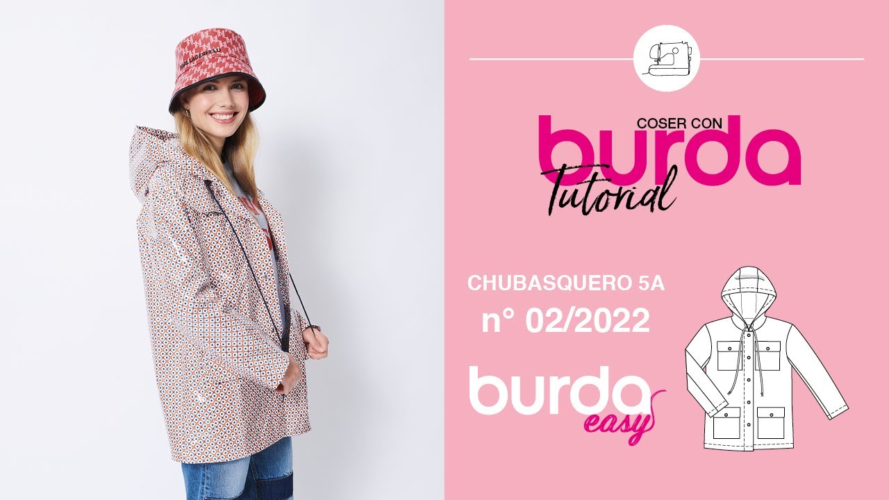 Chubasquero 5A | Burda Easy #2 | Marzo/Abril 2022