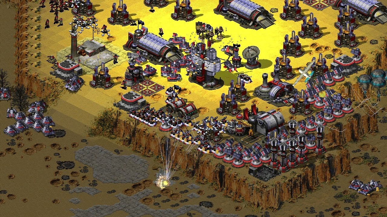 Red Alert 2 | Extra Hard Mod AI | WAdi Araba | 1 vs 5 brutal
