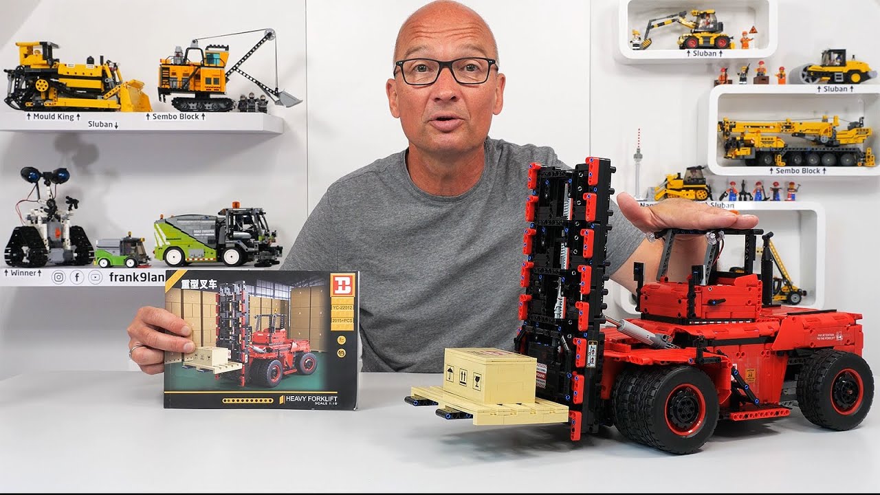 Der große Gabelstapler von Happy Build YC-22012 - mächtiges Teil!